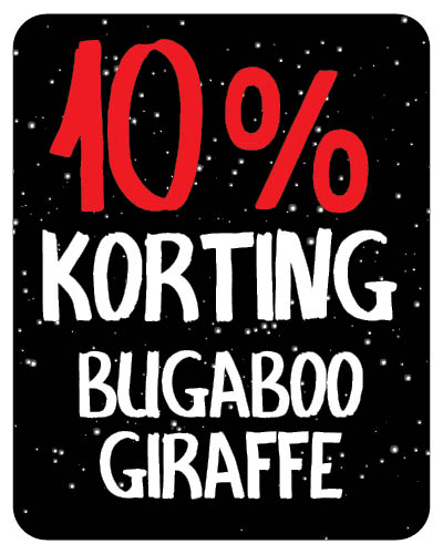 10% korting op Bugaboo Giraffe