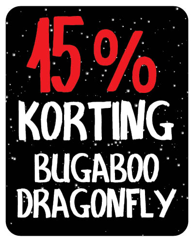 15% korting op Bugaboo Dragonfly