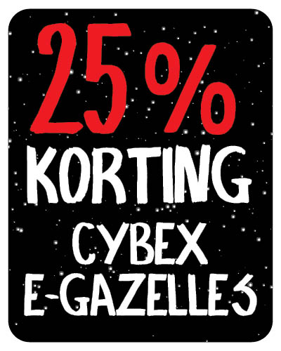 20% korting op Cybex e-Gazelle S