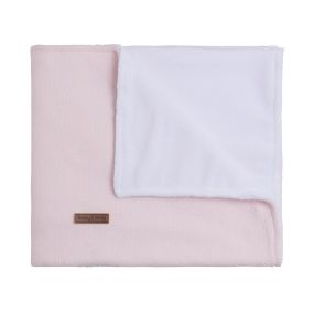 Baby's Only Teddy Crib Blanket Classic Pink