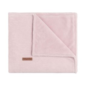 Baby's Only Crib Blanket Teddy Sense Old Pink