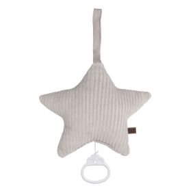 Baby's Only Star Music Box Sense Pebble Grey