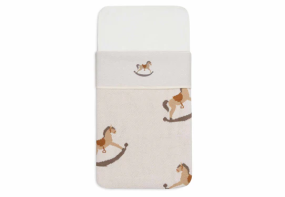 Jollein Cradle Sheet Nostalgic Ride 75 x 100 cm