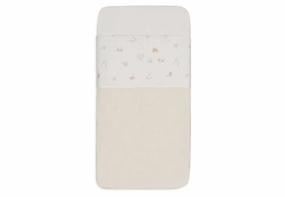 Jollein Crib Sheet Lovely Birds 75 x 100 cm