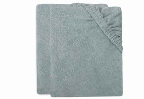 Jollein Changing Mat Cover Terry Cloth 50x70cm Sea Green 2 Pieces