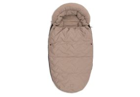 Jollein Footmuff Buggy/Stroller Embossed Milky Coffee
