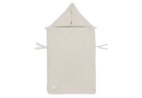 Jollein Footmuff Group 0+ 3/5 Point Belt Basic Knit Oatmeal