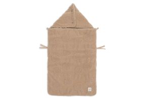 Jollein Footmuff Group 0+ 3/5 Point Harness Miffy Jacquard Teddy Biscuit