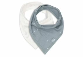 Jollein Bandana Bibs Twinkling Sea Green 2 Pieces