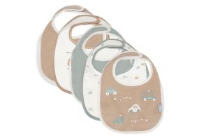 Jollein Bib Jersey Waterproof On The Go (5pack)