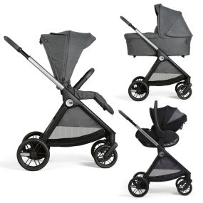 Chicco 3 In 1 Kinderwagen Bellagio 2 Met Adapters Black Satin