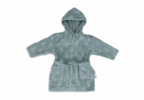 Jollein Bathrobe Terrycloth 3-4 years Miffy Jacquard Sea Green