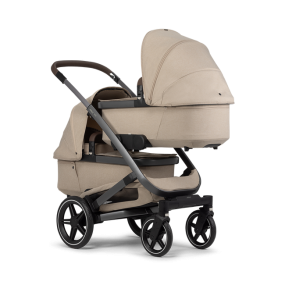 Joolz Geo3 Twin Stroller | Sandy Taupe
