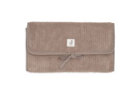 Jollein Changing Mat with Storage Pocket Cloudy Rib Milky Coffee