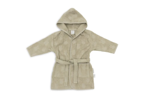 Jollein Bathrobe Terry 1-2 years Miffy Jacquard Olive Green