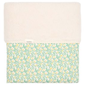 Koeka Ledikantdeken Teddy Meadow Off White 100 x 150 cm