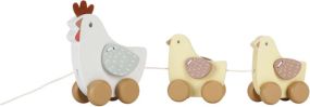 Little Dutch Pull-along Chickens Little Farm FSC