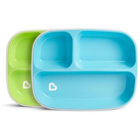 Munchkin Splash Divided Plates 2 Stuks