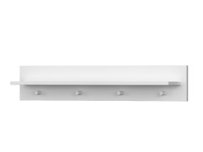 Born Lucky Santiago White Wall Shelf