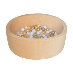 Born Lucky Ball Pit 200 Balls Velvet Nougat