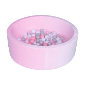 Born Lucky Ball Pit 200 Balls Velvet Pink