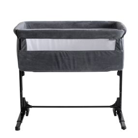 Born Lucky Co-Sleeper Velvet Anthracite