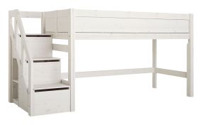 LifeTime Halfhoogslaper met Trapkast en Rolbodem