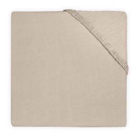 Jollein Hoeslaken Wieg 40 x 80/90 cm Nougat