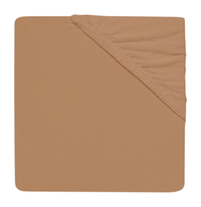 Jollein Jersey Fitted Sheet for Crib Mattress 75x95cm Biscuit
