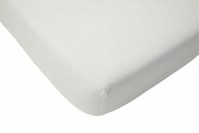 Jollein Fitted Sheet Cotton White 40x80