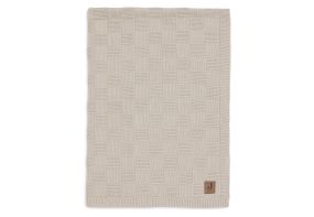 Jollein Blanket Cradle 75x100cm Box Knit Warm Sand