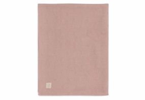Jollein Cradle Blanket 75 x 100 cm Cosy Knit Wild Rose/Velvet