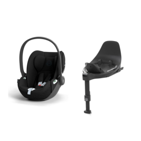 Cybex Car Seat Group 0 Cloud T I Size Sepia Black + Cybex Rotatable Base T Black