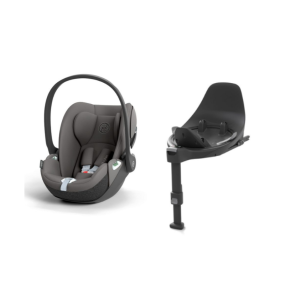 Cybex Car Seat Group 0 Cloud T I Size Mirage Grey Dark Grey + Cybex Rotatable Base T Black
