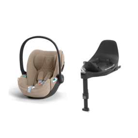 Cybex Car Seat Group 0 Cloud T I Size Plus Cozy Beige + Cybex Rotating Base T Black