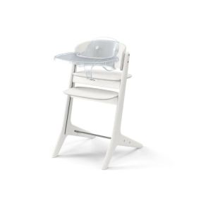 Cybex Kinderstoel Lemo Platinum 3-in-1 set White Wood | White