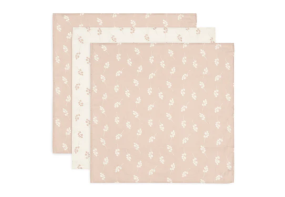 Jollein Muslin Cloth Small 70x70cm Twig Wild Rose (3pack)