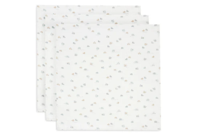 Jollein Muslin Cloth Small 70x70cm On The Go (3pack)
