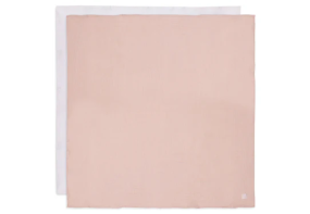 Jollein Muslin Cloth Large 115x115cm Wild Rose/Ivory (2pack)