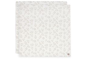 Jollein Muslin Cloth Large 115x115cm Leafy Dreams - 2 Pieces