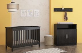 Born Lucky Baby Room Tucson Black 2 Piece