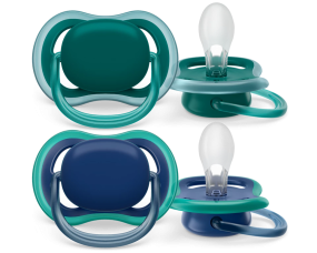 Avent Pacifier +6M Ultra Air Night Blue Green