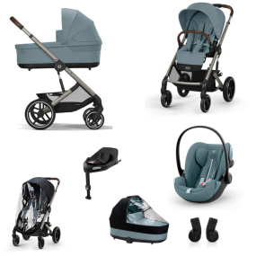 Cybex 3 In 1 Balios Set XL Lux Stormy Blue | Light Blue