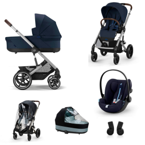 Cybex 3 in 1 Balios Set L Lux Ocean Blue | Navy Blue