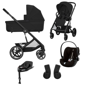 Cybex Kinderwagen 3 in 1 Balios S Lux Set M Moon Black | Black