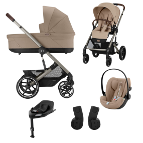 Cybex Kinderwagen 3 in 1 Balios S Lux Set M Almond Beige | Beige