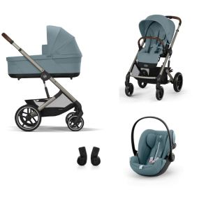 Cybex 3 in 1 Balios Set S Lux Stormy Blue | Light Blue