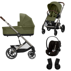 Cybex 3 in 1 Balios Lux Set S Moss Green | Khaki