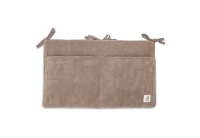 Jollein Box Storage Bag Organizer Cloudy Rib Milky Coffee