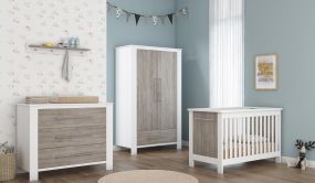 Born Lucky Nursery 3 Piece Noël Oak White